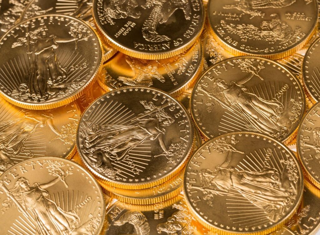 silver and gold bullion